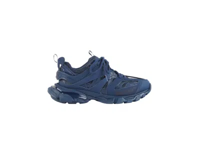 Pre-owned Balenciaga Men's  Track Pearl Sneakers In Blue