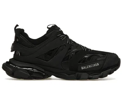 Pre-owned Balenciaga Men's  Track Sneakers In Black