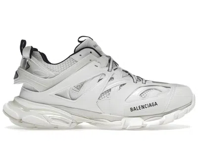 Pre-owned Balenciaga Men's  Track Sneakers In White/black