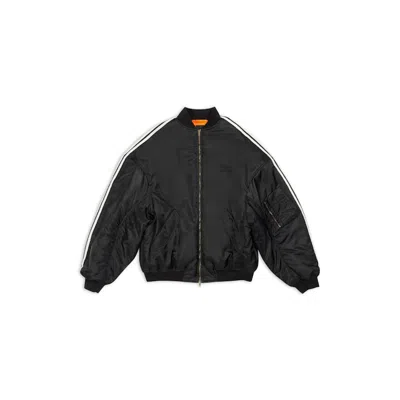 Pre-owned Balenciaga Men's  X Adidas Bomber In Black