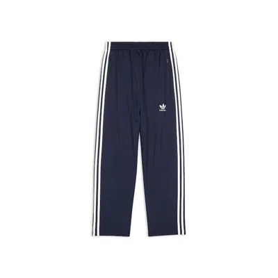 Pre-owned Balenciaga Men's  X Adidas Cropped Sweatpants In Navy Blue