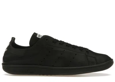 Pre-owned Balenciaga Men's  X Adidas Stan Smith Black Sneakers In Core Black