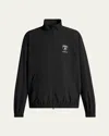 Balenciaga Men's  X Automobili Lamborghini Track Jacket In Black