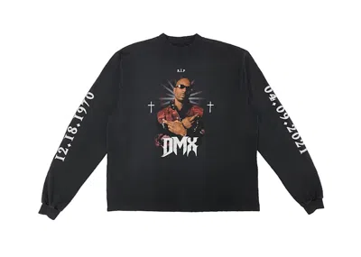 Pre-owned Balenciaga Men's  X Yeezy Dmx, A Tribute Longsleeve T-shirt In Faded Black