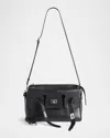 Balenciaga Men's Bel Air Small Leather Messenger Bag