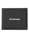 Balenciaga Square Billfold Wallet In Black