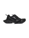 Balenciaga Men Black Mesh And Polyurethane 3xl Sneakers In Black