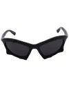 Balenciaga Men's Black Polyamide Bat Sunglasses (authentic Pre-loved) In Black