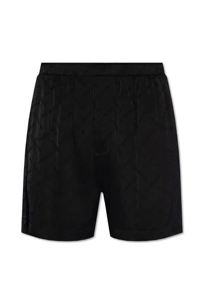 Balenciaga Stylish Black Pyjama Shorts For Men