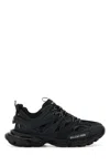 Balenciaga Track Nylon And Mesh Running Sneakers In Black
