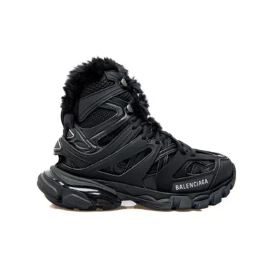 Balenciaga Track Hike Sneakers In Animal Print