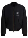 Balenciaga Men Bomber Jacket "automobili Lamborghini" In Black
