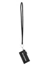 Balenciaga Men's Cash Card Case On Keyring In Blackwhite