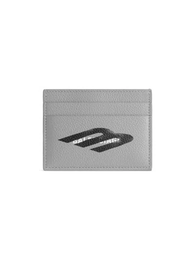 Balenciaga Men's Cash Card Holder In Gray