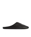Balenciaga Château Mule Flat In Black