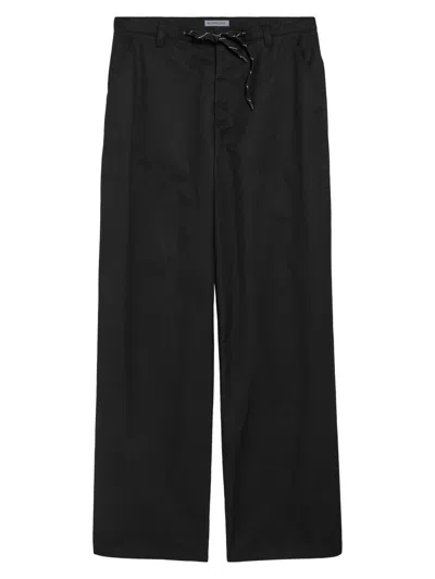 Balenciaga Men's Chino Pants In Black