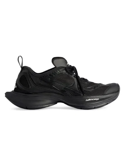 Balenciaga Men's Circuit Sneakers In Black