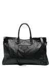 Balenciaga Men's City Travel Leather Tote Bag