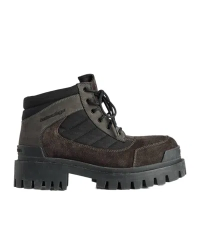 BALENCIAGA BALENCIAGA LOW COMBAT LACE-UP BOOTS