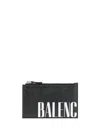 Balenciaga Logo Contrast Card Holder