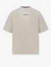 Balenciaga T-shirt Aus Baumwoll-jersey In Neutral