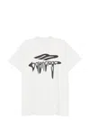 Balenciaga Grey 3b Liquefied Oversized T-shirt