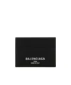 Balenciaga Credit Card Holder Genuine Grained Leather As