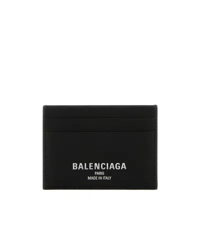 BALENCIAGA BALENCIAGA LOGO DEBOSSED CREDIT CARD HOLDER