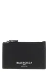 Balenciaga Credit Long Coin And Card Holder In Black