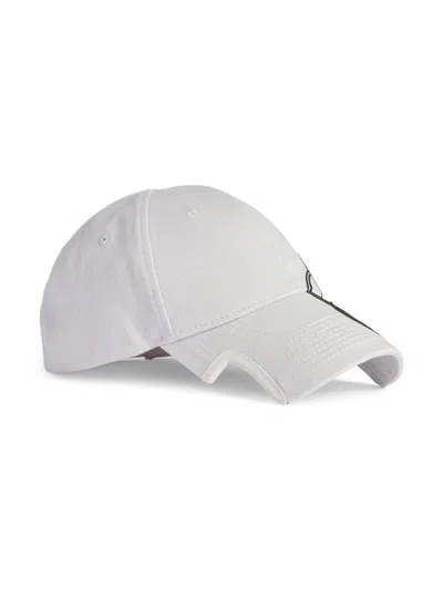 Balenciaga Men's Cursive Cap In Red