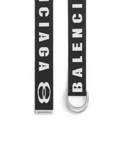 Balenciaga Men's D Ring Belt In Multi
