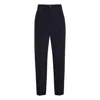 Balenciaga Oversized Tailored Trousers In Blue