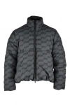 Balenciaga Men Down Jacket In Gray