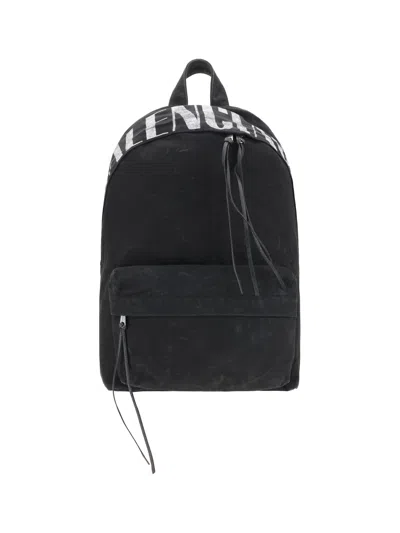 Balenciaga Men Editor Backpack In Black