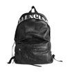 Balenciaga Men's Editor Backpack In Black/white