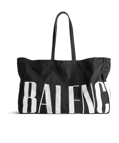 BALENCIAGA BALENCIAGA EDITOR EAST-WEST LARGE TOTE BAG