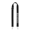 Balenciaga Men's Editor Strap In Black/white In Black/white