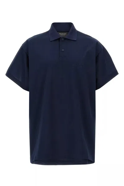 BALENCIAGA BALENCIAGA MEN EMBROIDERY POLO SHIRT