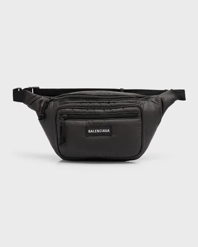 BALENCIAGA MEN'S EXPLORER NYLON BELT BAG