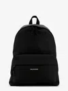 Balenciaga Men Explorer Recycled Nylon Backpack In Black
