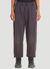 Balenciaga Fbi-logo Track Pants In Gray