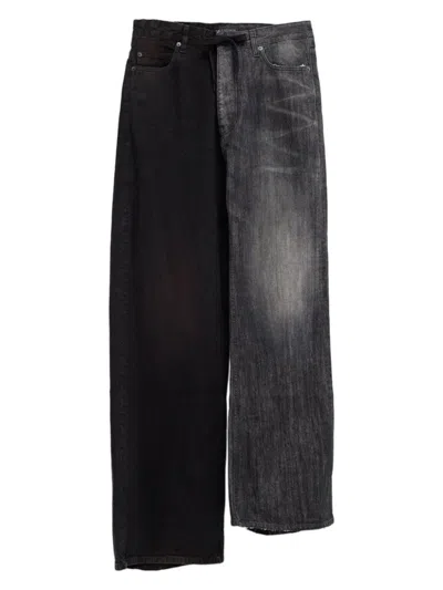 BALENCIAGA MEN'S FIFTY-FIFTY JEANS | SIZE SMALL | 793766