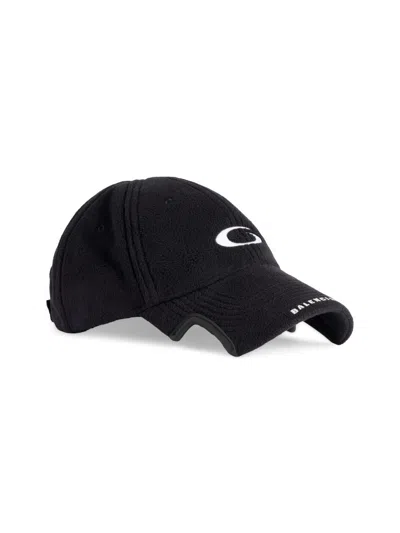 Balenciaga Men's Fleece Cap In Green