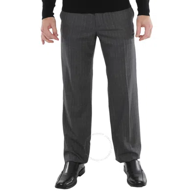 Balenciaga Men's Grey Sporty B Classic Trousers In Gray