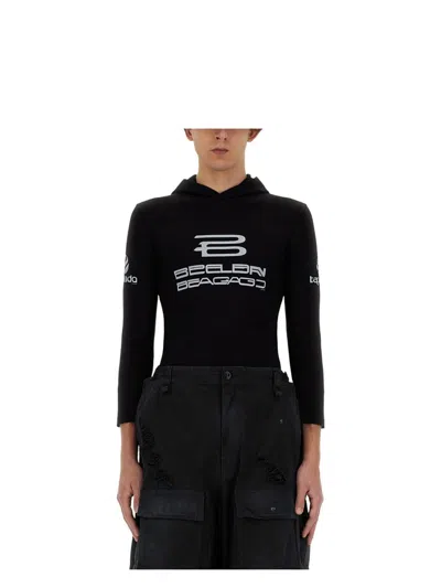 Balenciaga Men's Hooded Tshirt