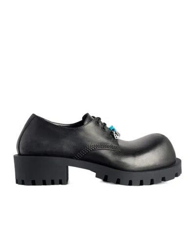 Balenciaga Men's Hummer Derbie  In Black