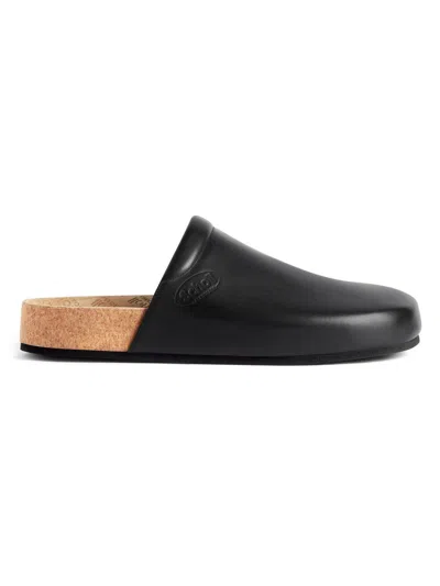 BALENCIAGA MEN'S I SCHOLL FLAT MULES