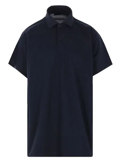 BALENCIAGA MEN'S INTERTWINED POLO SHIRT