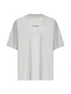 Balenciaga Back T-shirt Medium Fit In Neutral