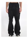 Balenciaga Layered Jeans In Blue